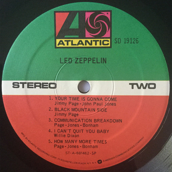 Led Zeppelin : Led Zeppelin (LP, Album, RE, SP )