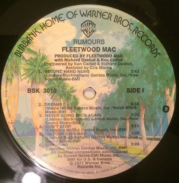 Fleetwood Mac : Rumours (LP, Album, RP, Mon)