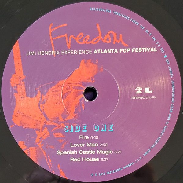 Jimi Hendrix Experience* : Freedom: Atlanta Pop Festival (2xLP, Album, Ltd, Num, 200)