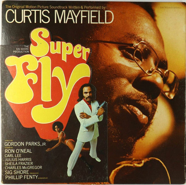 Curtis Mayfield : Super Fly (LP, Album, RP, Die)