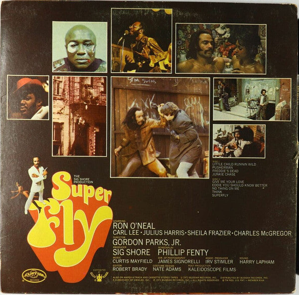 Curtis Mayfield : Super Fly (LP, Album, RP, Die)