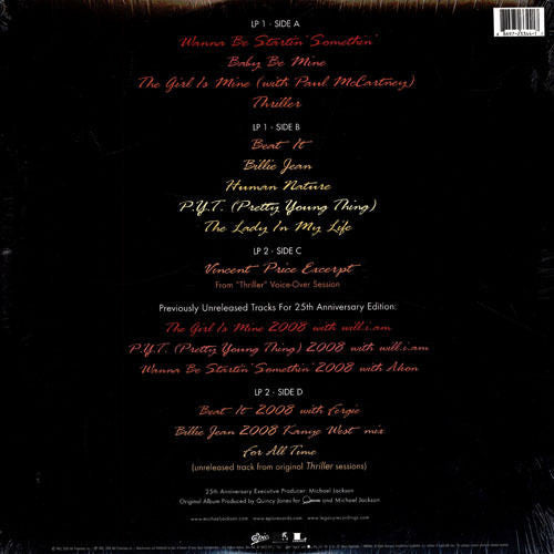 Michael Jackson : Thriller 25 (2xLP, Album, RM, Gat)