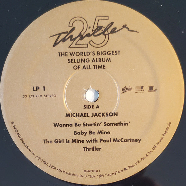 Michael Jackson : Thriller 25 (2xLP, Album, RM, Gat)