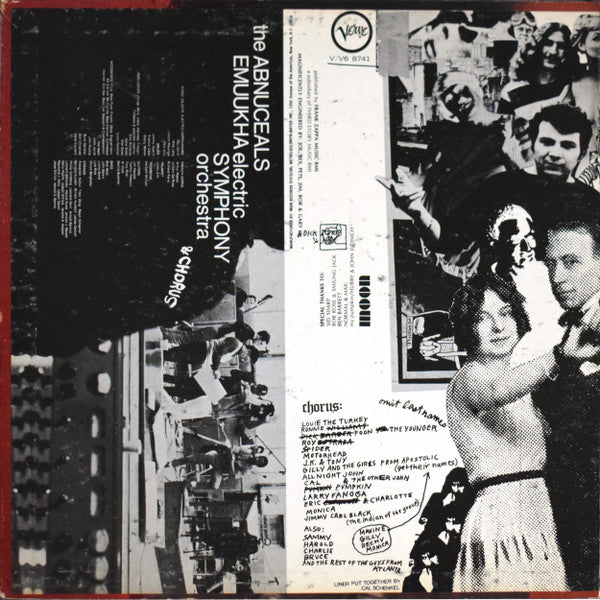 Frank Zappa Conducts The Abnuceals Emuukha Electric Orchestra : Lumpy Gravy (LP, Album, Gat)