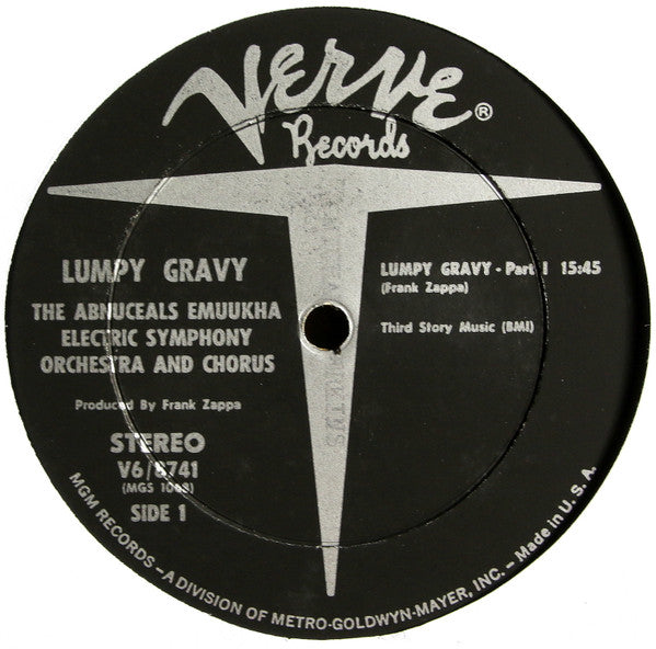 Frank Zappa Conducts The Abnuceals Emuukha Electric Orchestra : Lumpy Gravy (LP, Album, Gat)