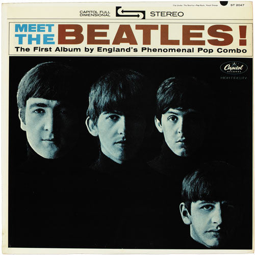 The Beatles : Meet The Beatles! (LP, Album, RP)