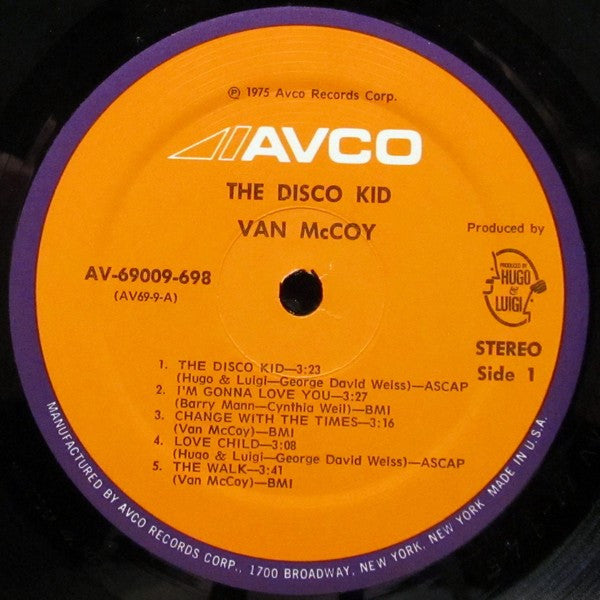 Van McCoy : The Disco Kid (LP, Album)