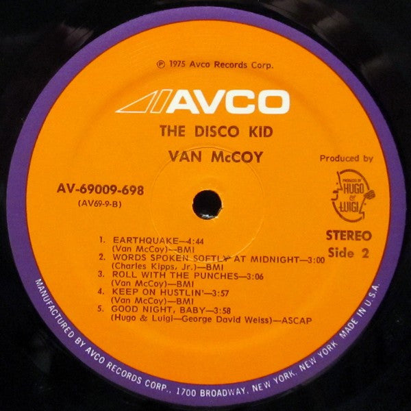 Van McCoy : The Disco Kid (LP, Album)