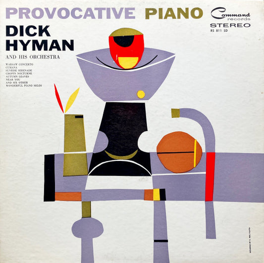 Dick Hyman And His Orchestra : Provocative Piano (LP, Album, Gat)