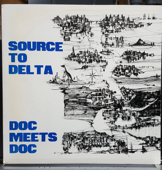 Doc* Meets Doc* : Source To Delta - Or - Doc Meets Doc (LP, Album, Mono, Red)