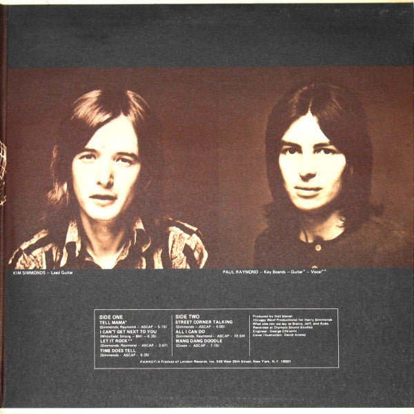 Savoy Brown : Street Corner Talking (LP, Album, Ter)