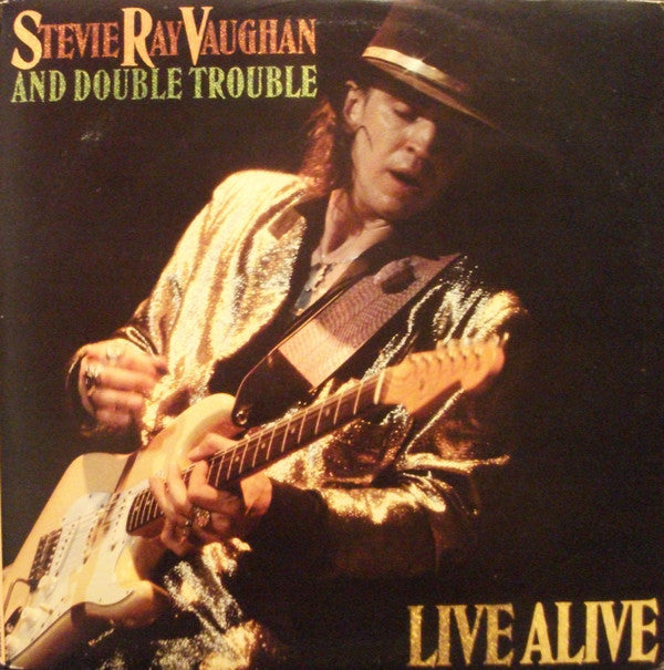 Stevie Ray Vaughan And Double Trouble* : Live Alive (2xLP, Album, Gat)