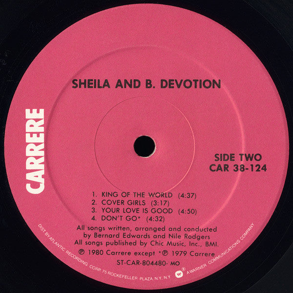 Sheila & B. Devotion : King Of The World (LP, Album, MO)