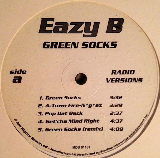Eazy B (2) : Green Socks (12")