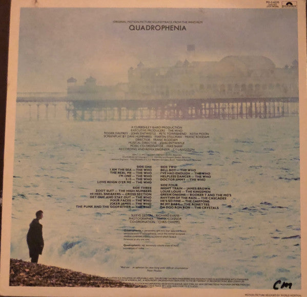 Various : Quadrophenia (Original Motion Picture Soundtrack From The Who Film) (2xLP, Album, Comp, PRC)