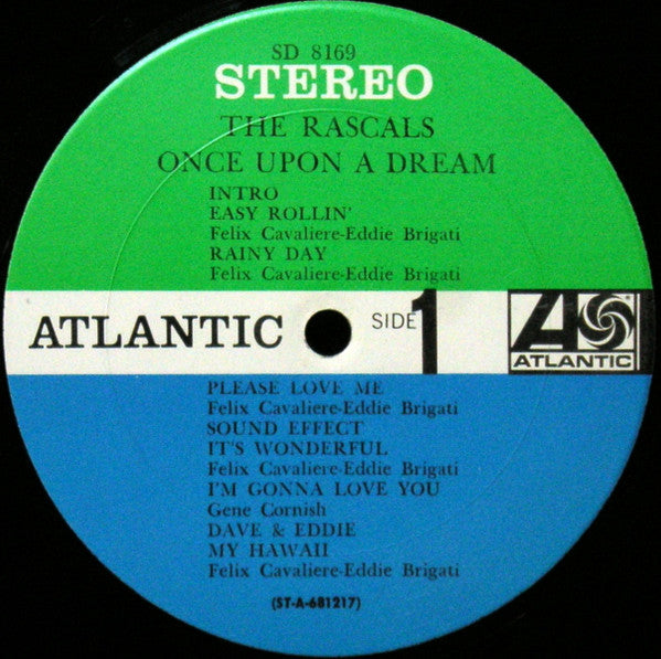 The Rascals : Once Upon A Dream (LP, Album)