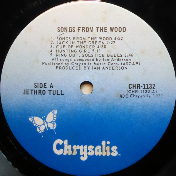 Jethro Tull : Songs From The Wood (LP, Album, Ter)