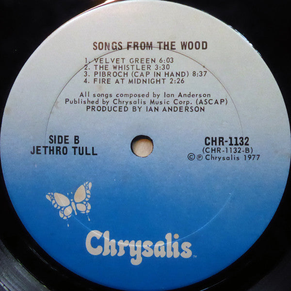 Jethro Tull : Songs From The Wood (LP, Album, Ter)