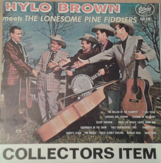 Hylo Brown, The Lonesome Pine Fiddlers : Hylo Brown Meets The Lonesome Pine Fiddlers (LP, RE)