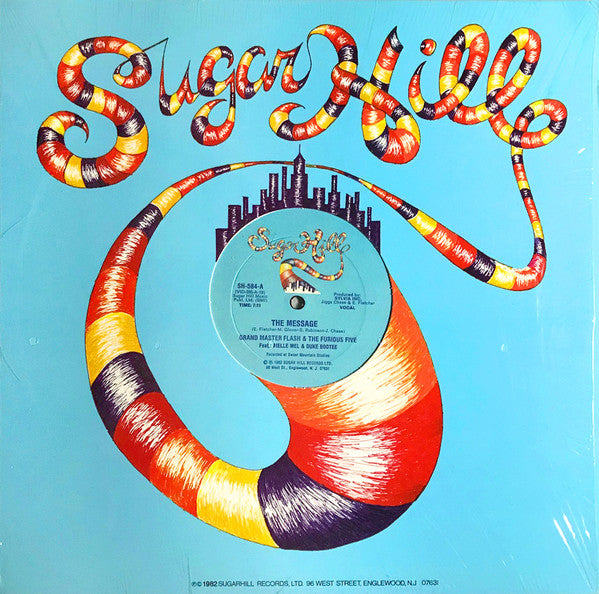 Grand Master Flash & The Furious Five* Feat.: Melle Mel & Duke Bootee : The Message (12", Single)