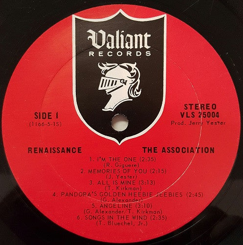 The Association (2) : Renaissance (LP, Album, Pit)