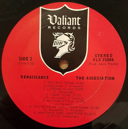 The Association (2) : Renaissance (LP, Album, Pit)