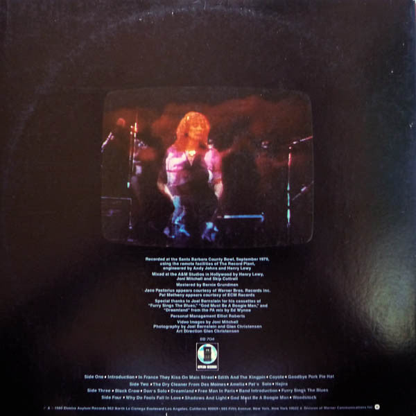 Joni Mitchell : Shadows And Light (2xLP, Album, Gat)
