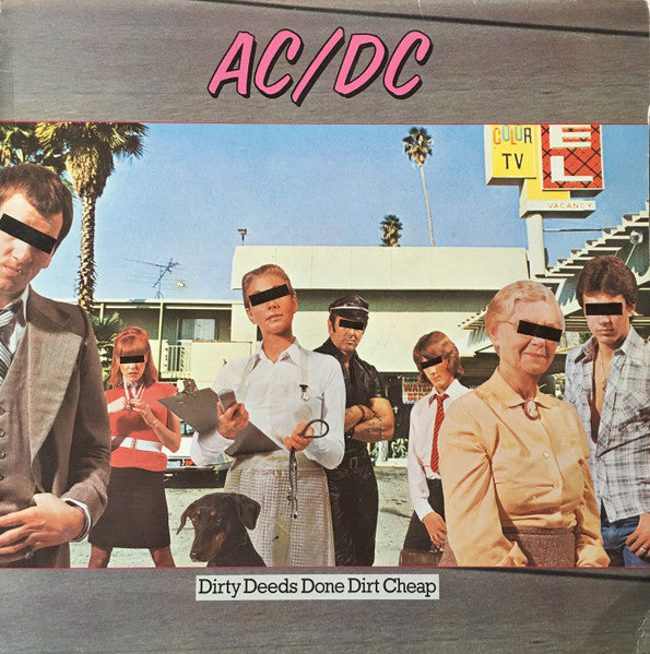 AC/DC : Dirty Deeds Done Dirt Cheap (LP, Album, RE)