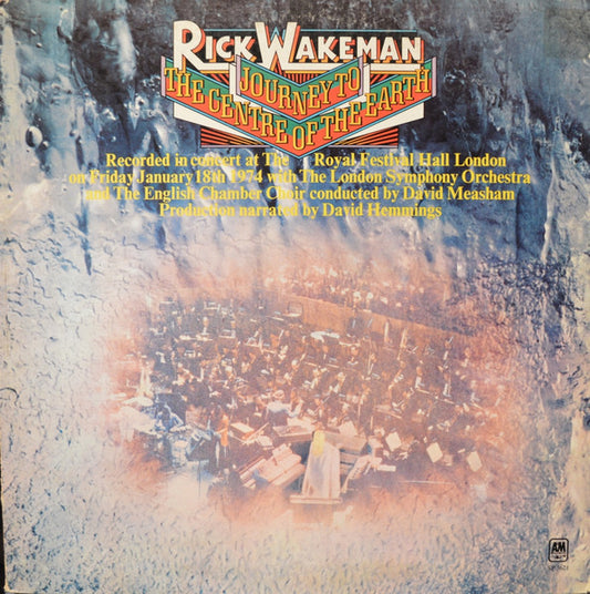 Rick Wakeman : Journey To The Centre Of The Earth (LP, Album, Club, Ter)