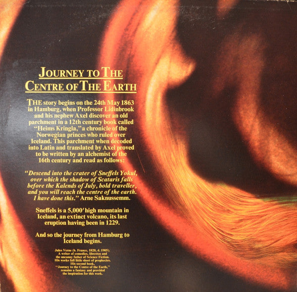 Rick Wakeman : Journey To The Centre Of The Earth (LP, Album, Club, Ter)