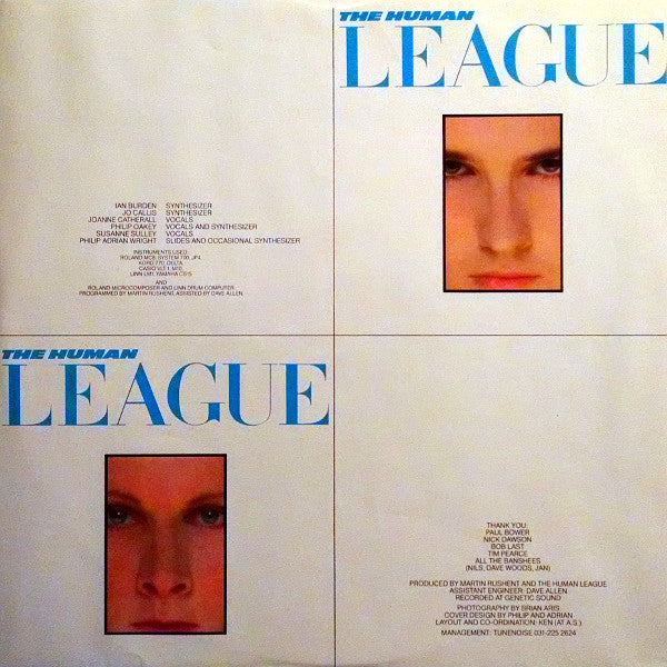 The Human League : Dare (LP, Album, Gat)