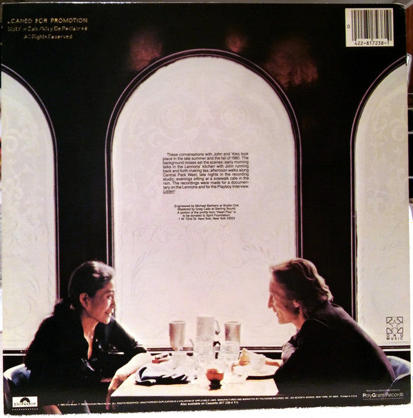 John Lennon / Yoko Ono* : Heart Play: Unfinished Dialogue (LP, Album, S/Edition, PRC)