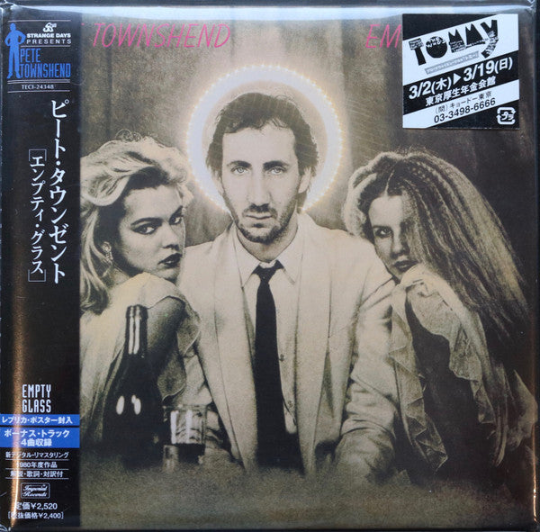 Pete Townshend : Empty Glass (CD, Album, RE, Min)