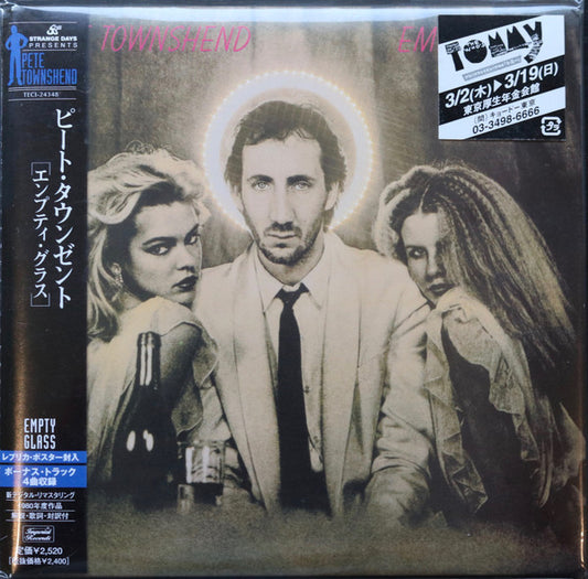 Pete Townshend : Empty Glass (CD, Album, RE, Min)