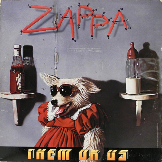 Frank Zappa : Them Or Us (2xLP, Album, Jac)