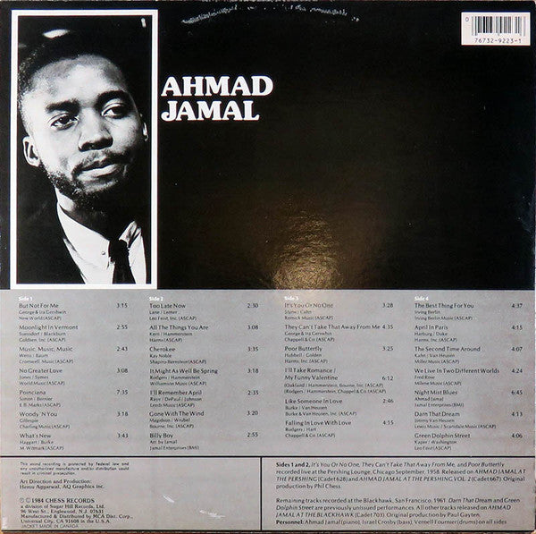 Ahmad Jamal : Sun Set (2xLP, Comp, RE)