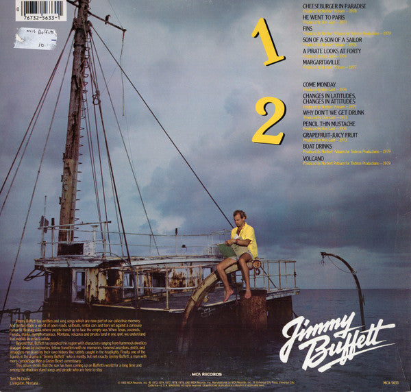 Jimmy Buffett : Songs You Know By Heart - Jimmy Buffett's Greatest Hit(s) (LP, Comp, Club, CRC)