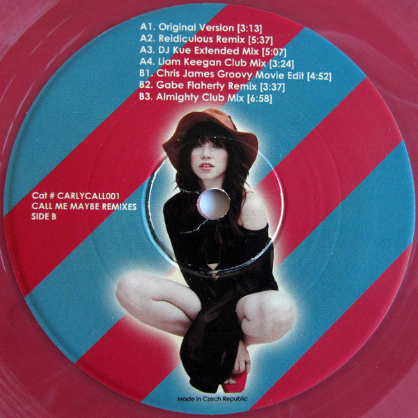 Carly Rae Jepsen : Call Me Maybe Remixes (12", Unofficial, Fuc)