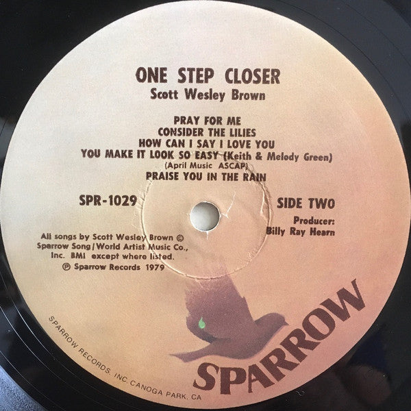 Scott Wesley Brown : One Step Closer (LP, Album)