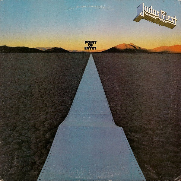 Judas Priest : Point Of Entry (LP, Album, Ter)