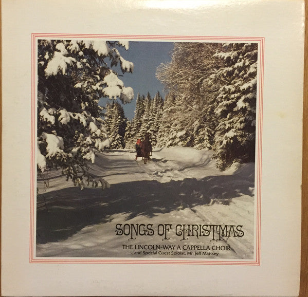 Lincoln-Way High School Music Department : Songs Of Christmas (LP)