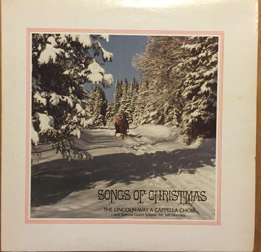 Lincoln-Way High School Music Department : Songs Of Christmas (LP)
