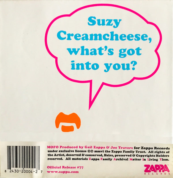 Frank Zappa : MOFO: The Making Of Freak Out! Project/Object An FZ Audio Documentary (4xCD, Comp)