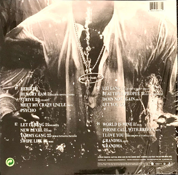 A$AP Ferg* : Always Strive And Prosper (2xLP, Album, Whi)