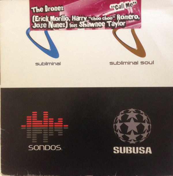 The Dronez, Shawnee Taylor : Call Me (12", Single)