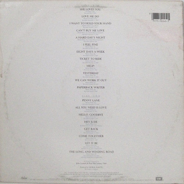 The Beatles : 20 Greatest Hits (LP, Comp, RP, Win)