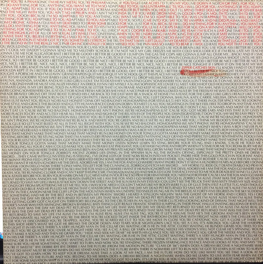 Alice Cooper (2) : Zipper Catches Skin (LP, Album, Win)