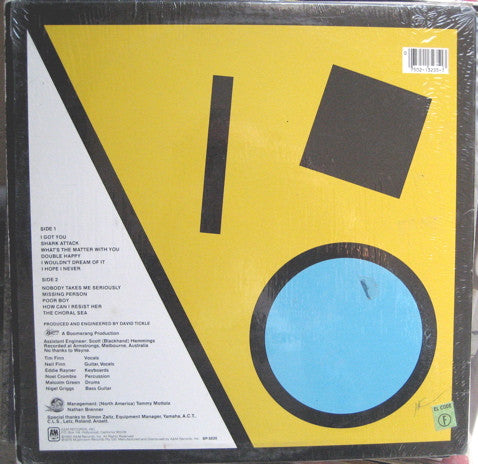Split Enz : True Colours (LP, Album, RE, R-I)