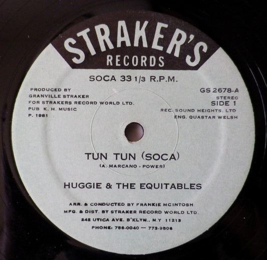 Huggie (3) & The Equitables : Tun Tun (Soca) (12")