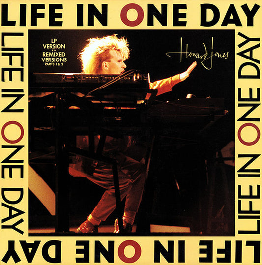 Howard Jones : Life In One Day (12", Single)